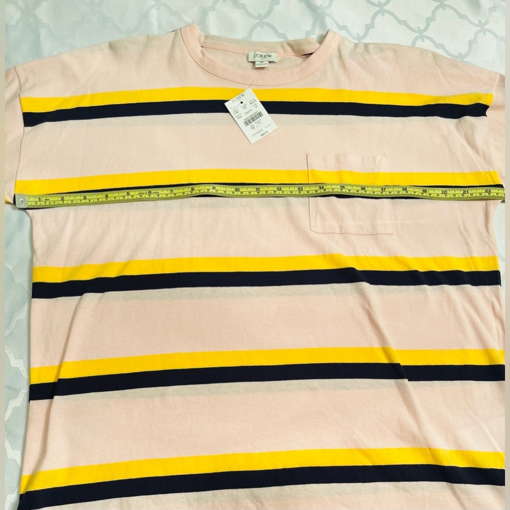 JCREW LONG SLEEVES TOP M NWT (shorts not included) - Picture 3 of 4